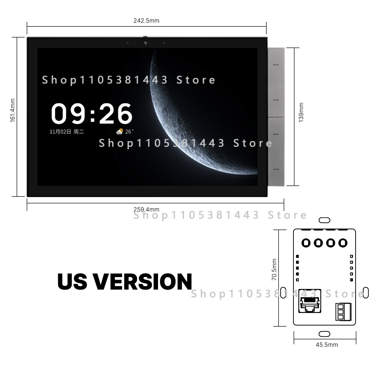 Smart Home Moes - Home Automation 2026 Moes Tuya 10.1