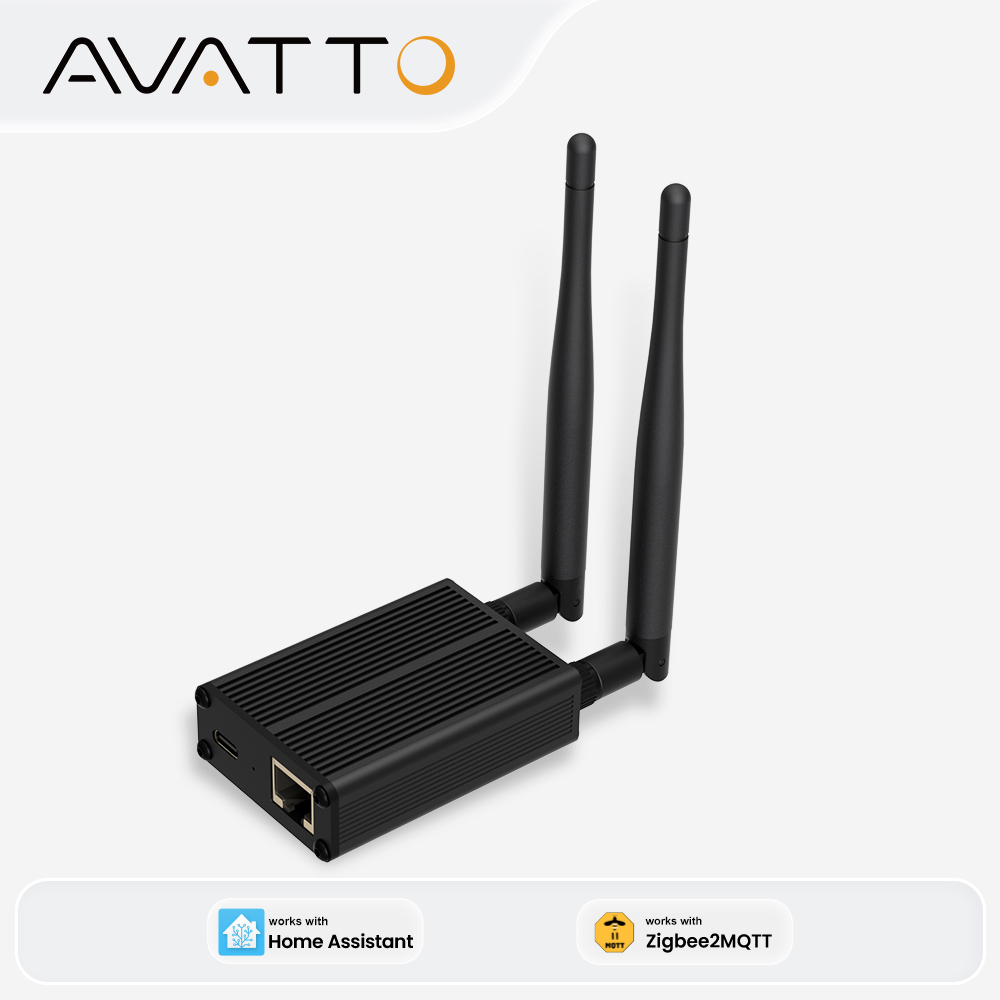 Smart Home Mqtt - AVATTO ZigBee 3.0 Dongle To Ethernet,