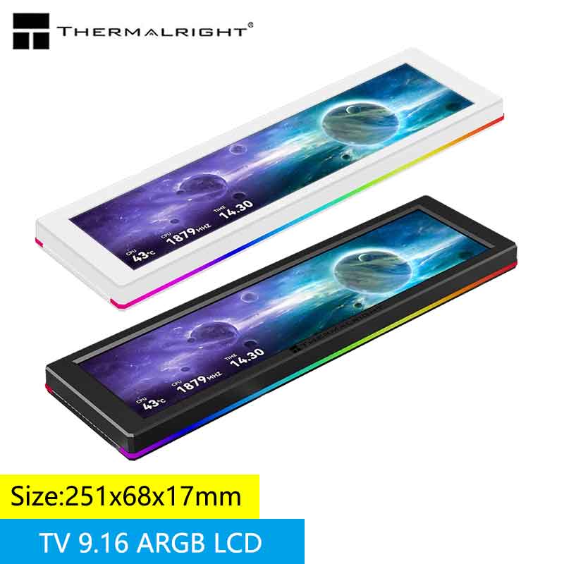 Smart Home Gadgets - Thermalright TROFEO VISION 9.16 ARGB LCD