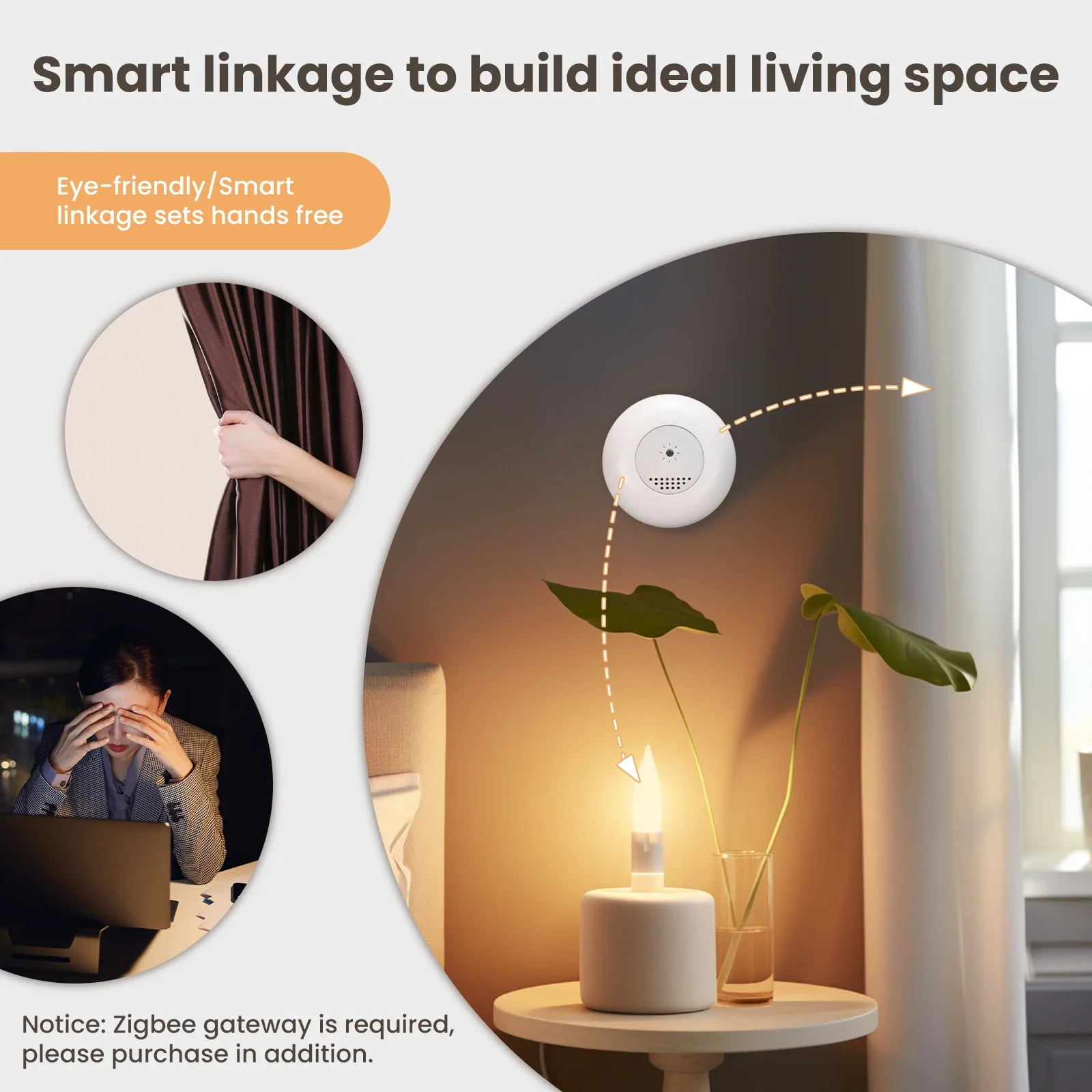 MOES Tuya Zigbee Smart Light S - огляд і ціна Smart Home Moes