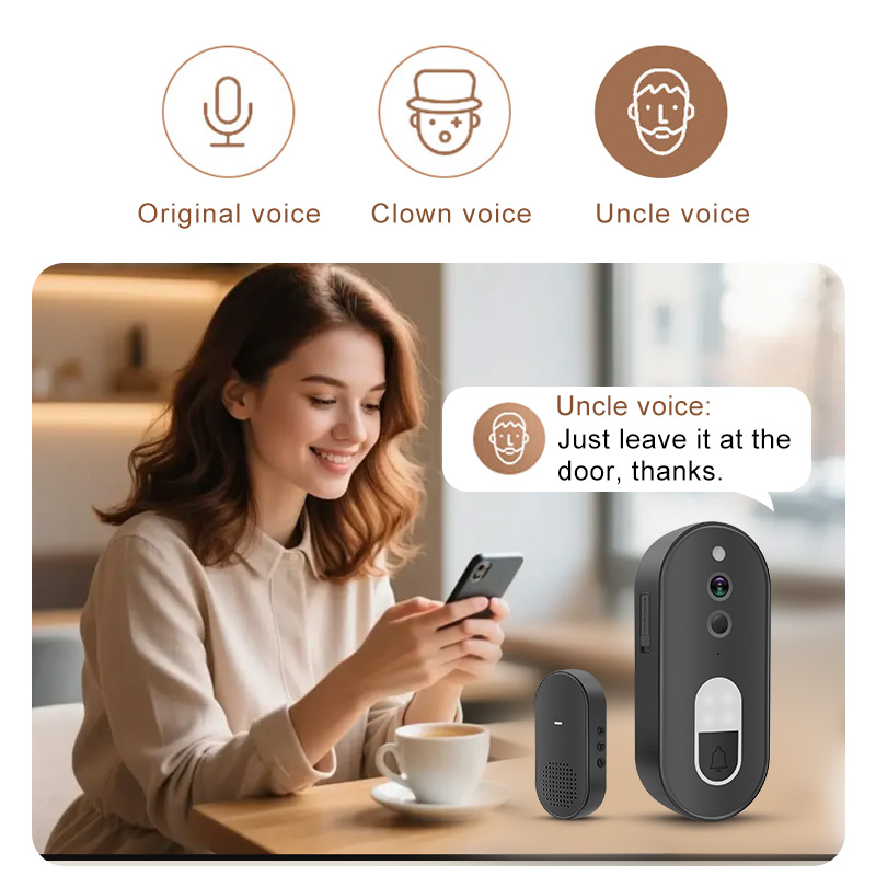 Tuya 1080P HD Wireless WiFi Vi - огляд і ціна Smart Home Video Doorbell