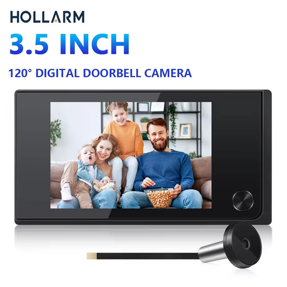 Hollarm 3.5 Inch Wireless Door - огляд і ціна Smart Home Video Doorbell