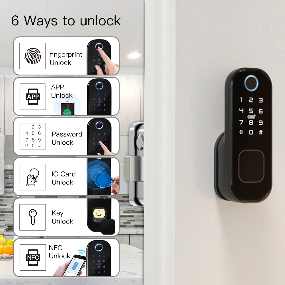 MOES WiFi Tuya Smart Lock Door - огляд і ціна Smart Home Moes