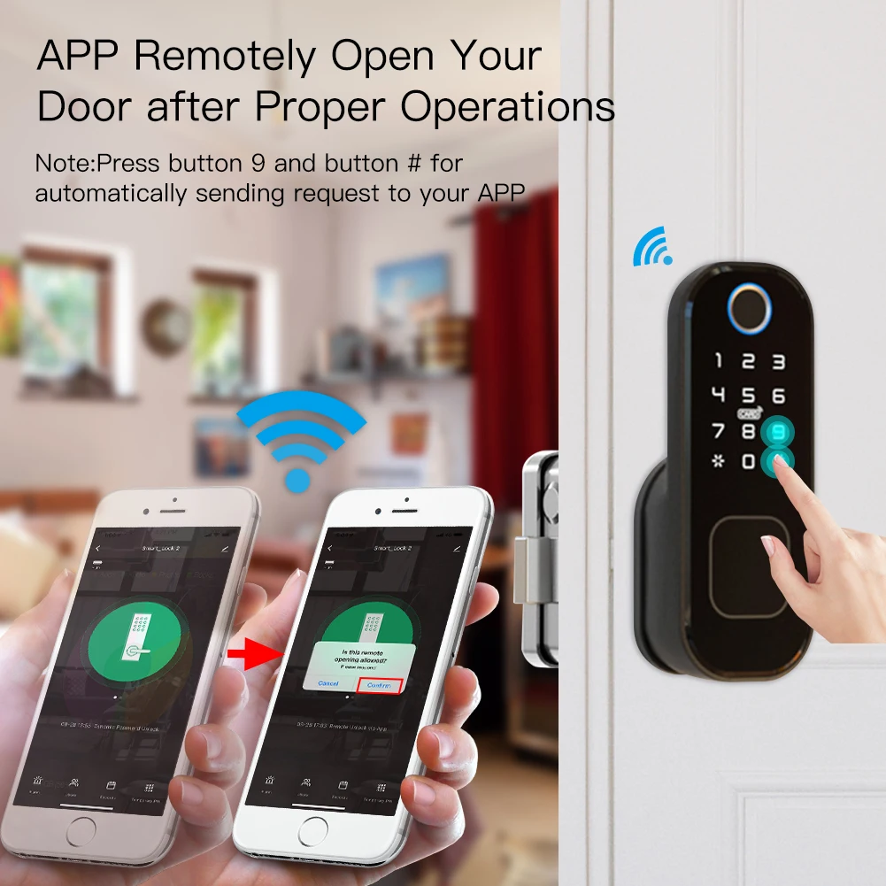 MOES WiFi Tuya Smart Lock Door - огляд і ціна Smart Home Moes