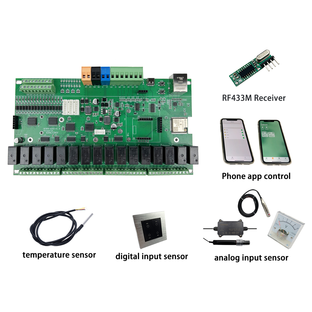 KC868-A16S ESP32 Wifi RS232 US - огляд і ціна Smart Home Mqtt