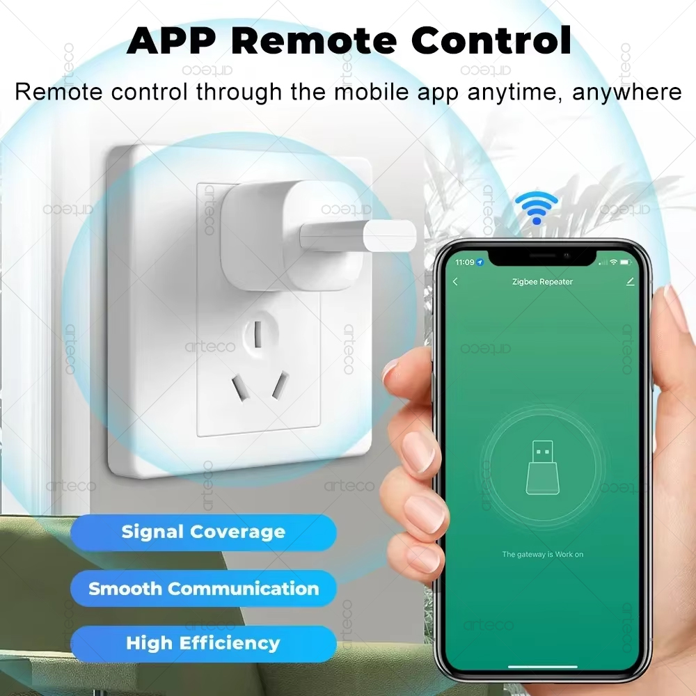 Mini ZigBee 3.0 Signal Repeate - огляд і ціна Smart Home Mqtt