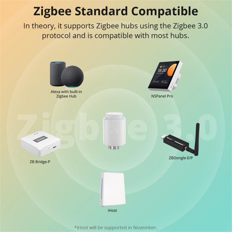 SONOFF Smart TRV Zigbee Thermo - огляд і ціна Smart Home Mqtt