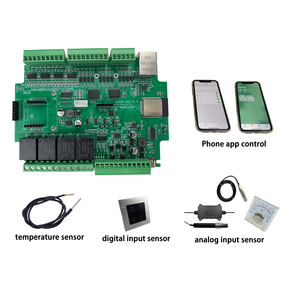KC868-A4S ESP32 ESPhome Tasmot - огляд і ціна Smart Home Mqtt
