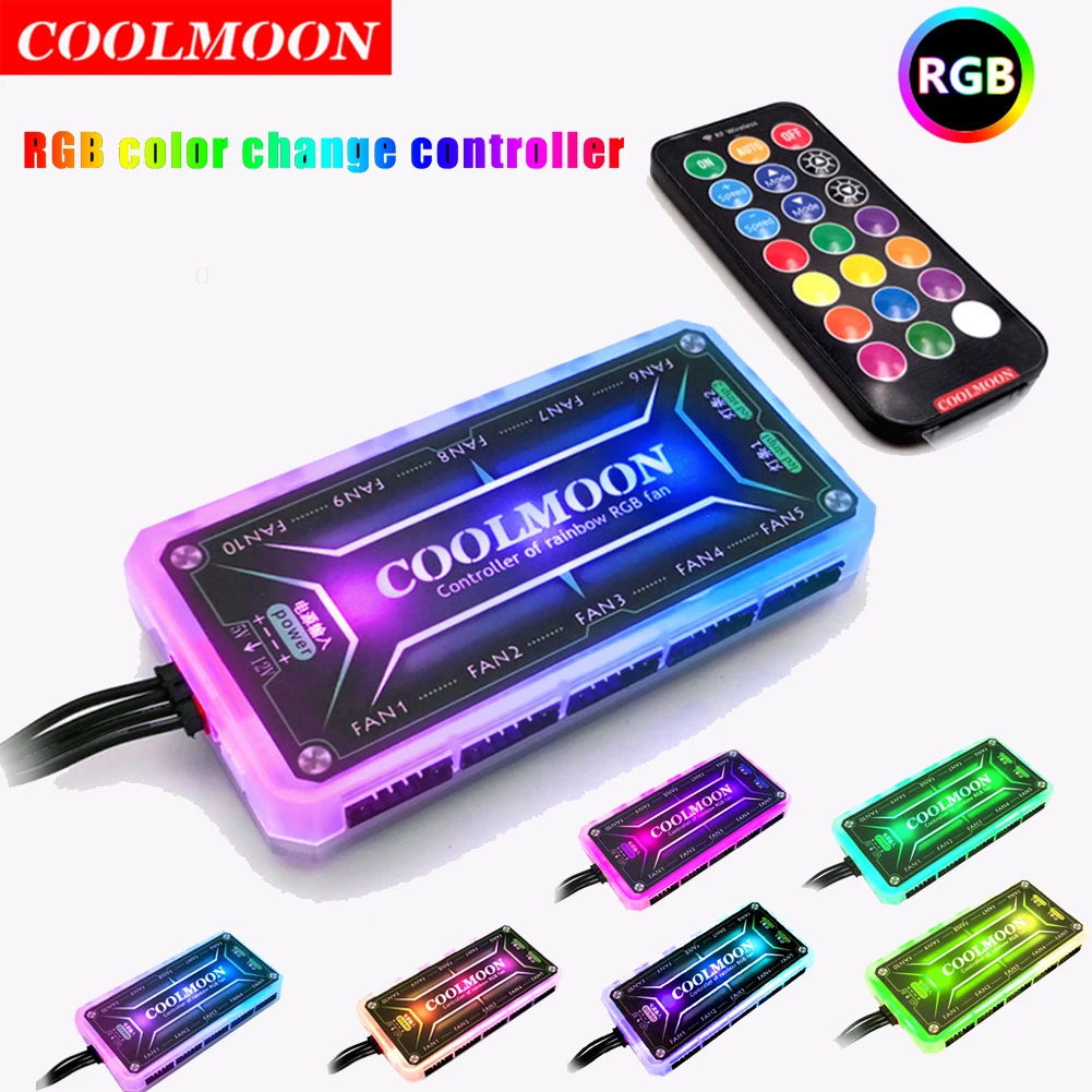 COOLMOON ARGB Controller 12V 5 - огляд і ціна Smart Home Gadgets