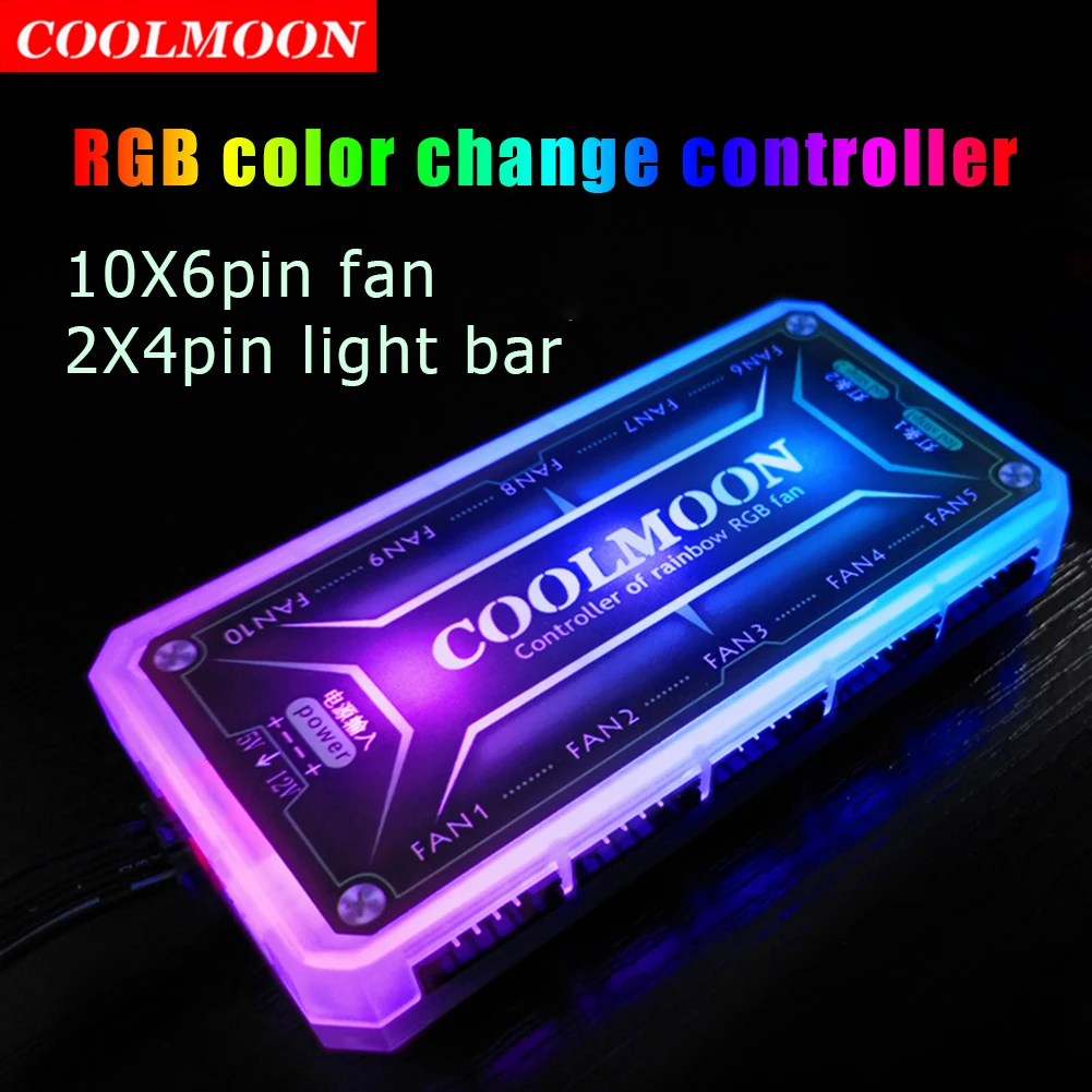 COOLMOON ARGB Controller 12V 5 - огляд і ціна Smart Home Gadgets