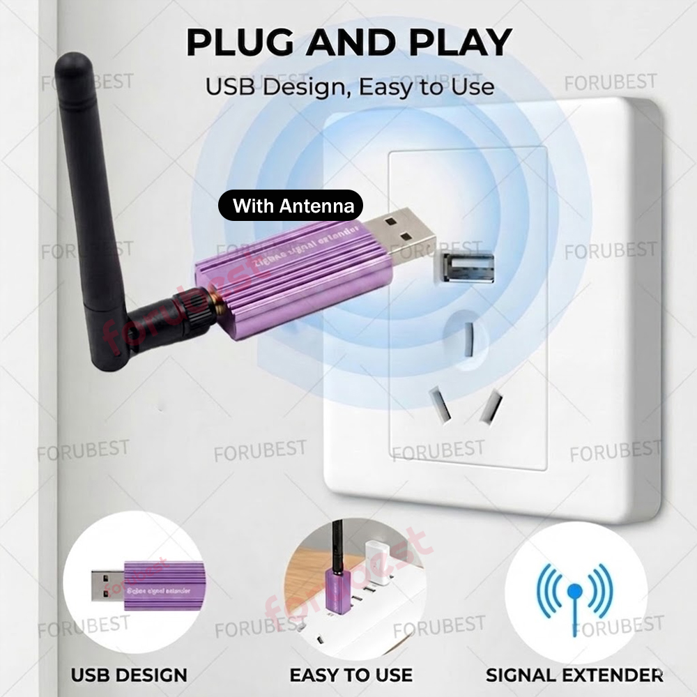 Zigbee 3.0 USB Signal Repeater - огляд і ціна Smart Home Mqtt