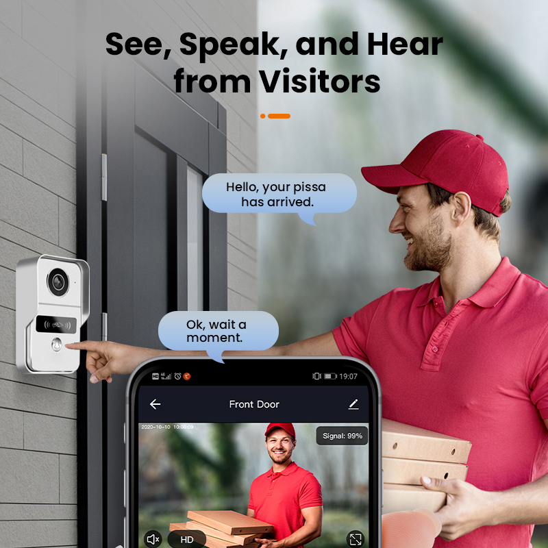 Tuya Smart 1080P Doorbell Came - огляд і ціна Smart Home Video Doorbell