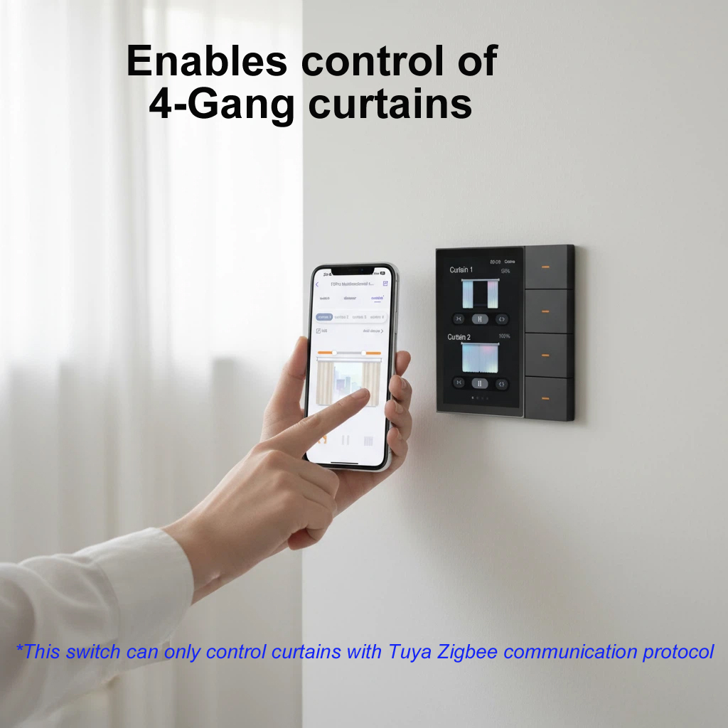 F3-pro Tuya Smart Panel ZigBee - огляд і ціна Smart Home Panel