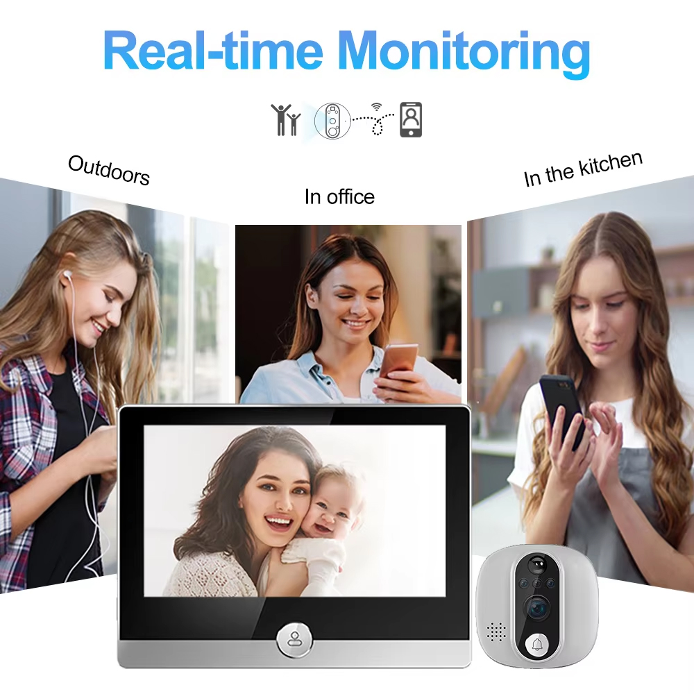 Tuya 1080P WiFi Door Bell Came - огляд і ціна Smart Home Video Doorbell