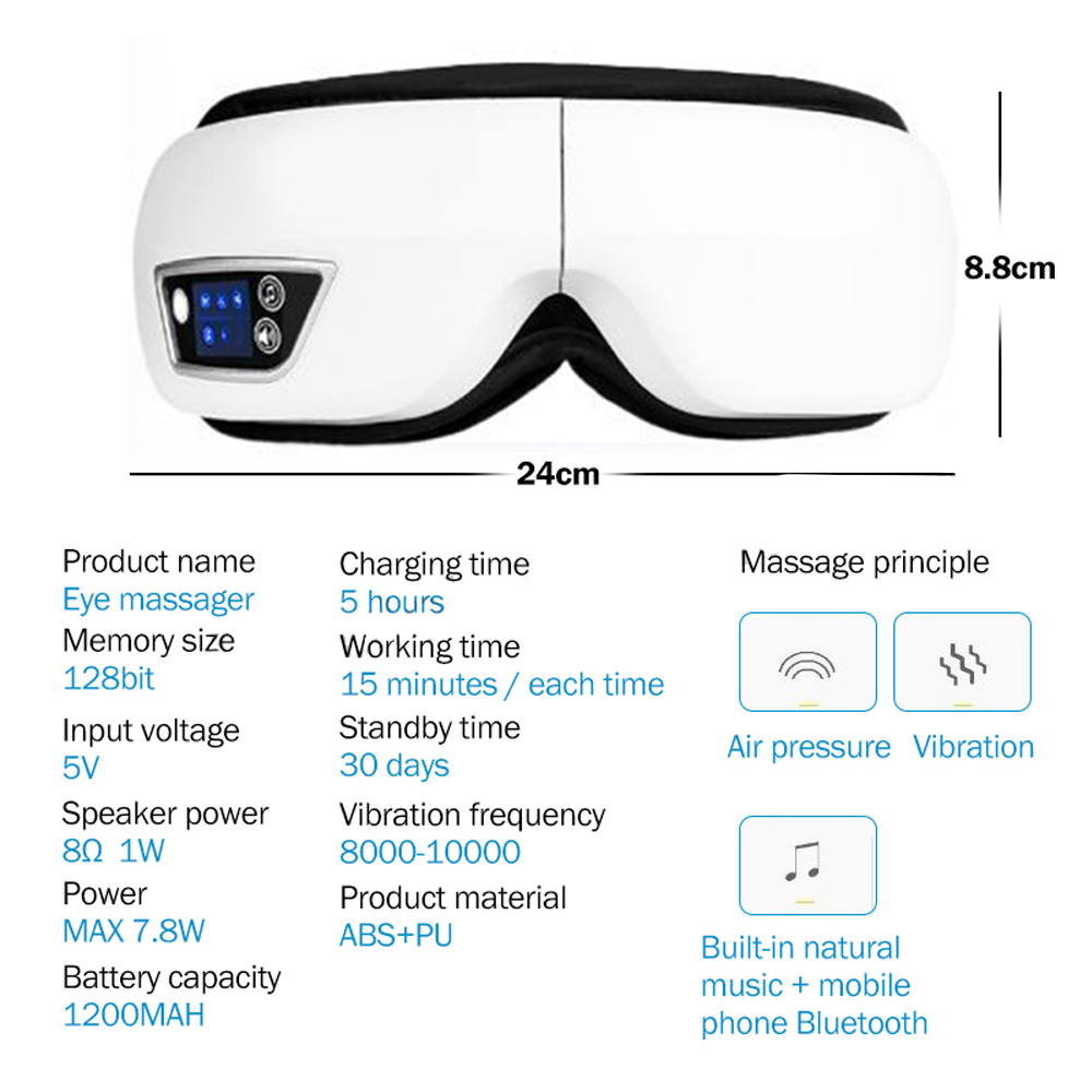 Smart Portable Vibration Eye M - огляд і ціна Smart Home Gadgets