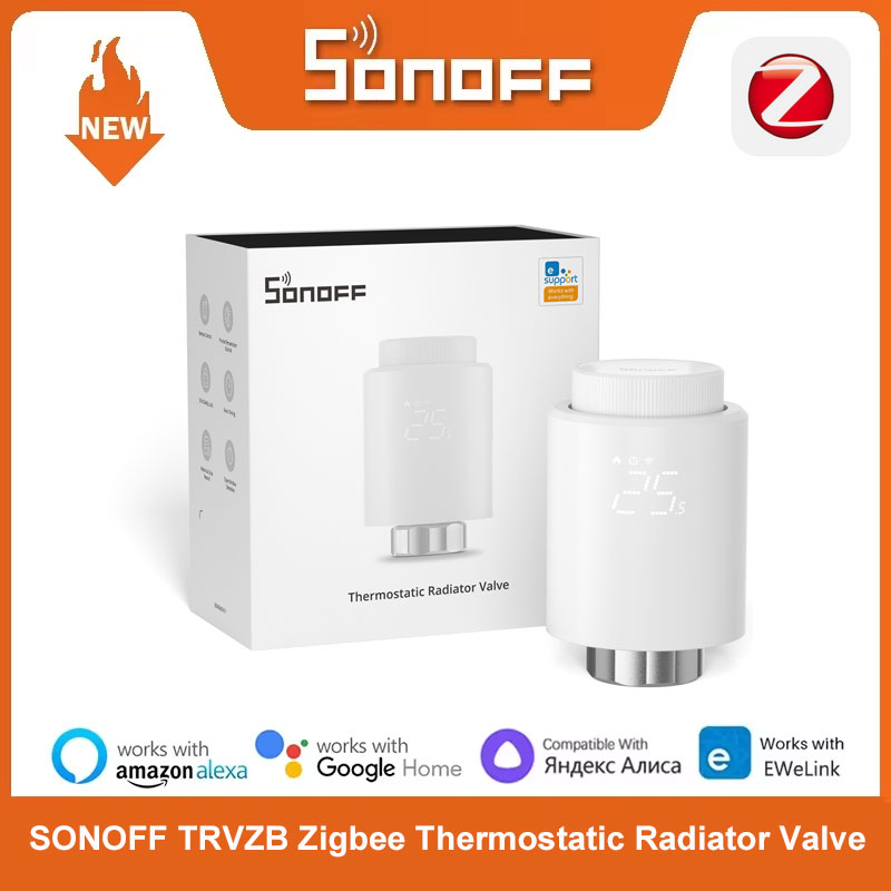 SONOFF TRVZB Zigbee 3.0 Thermo - огляд і ціна Smart Home Mqtt