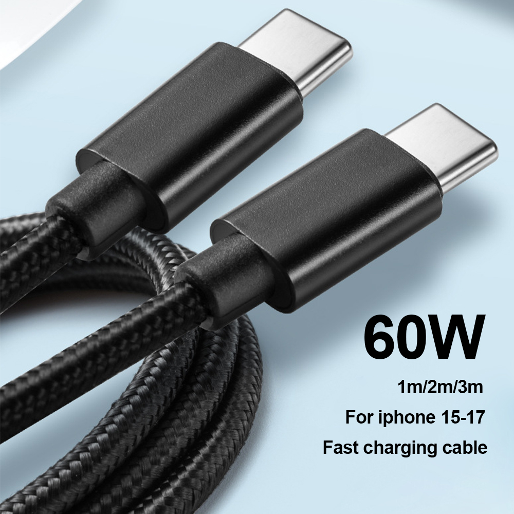 60W Braided USB C Cable 1M 2M  - огляд і ціна Smart Home Samsung