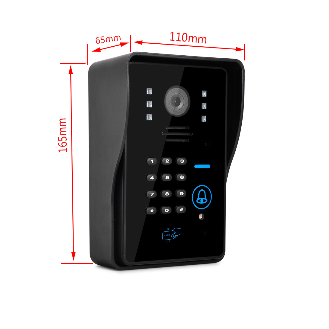 Tuya Smart Home IP WIFI/Wired  - огляд і ціна Smart Home Video Doorbell