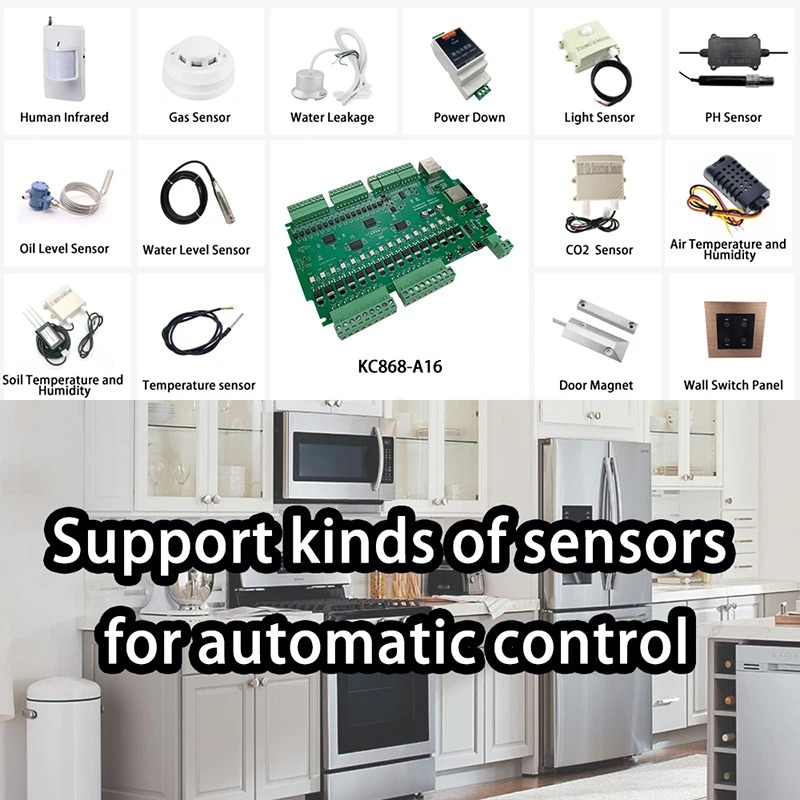 Kincony A16 Tasmota ESPhome Ho - огляд і ціна Smart Home Mqtt
