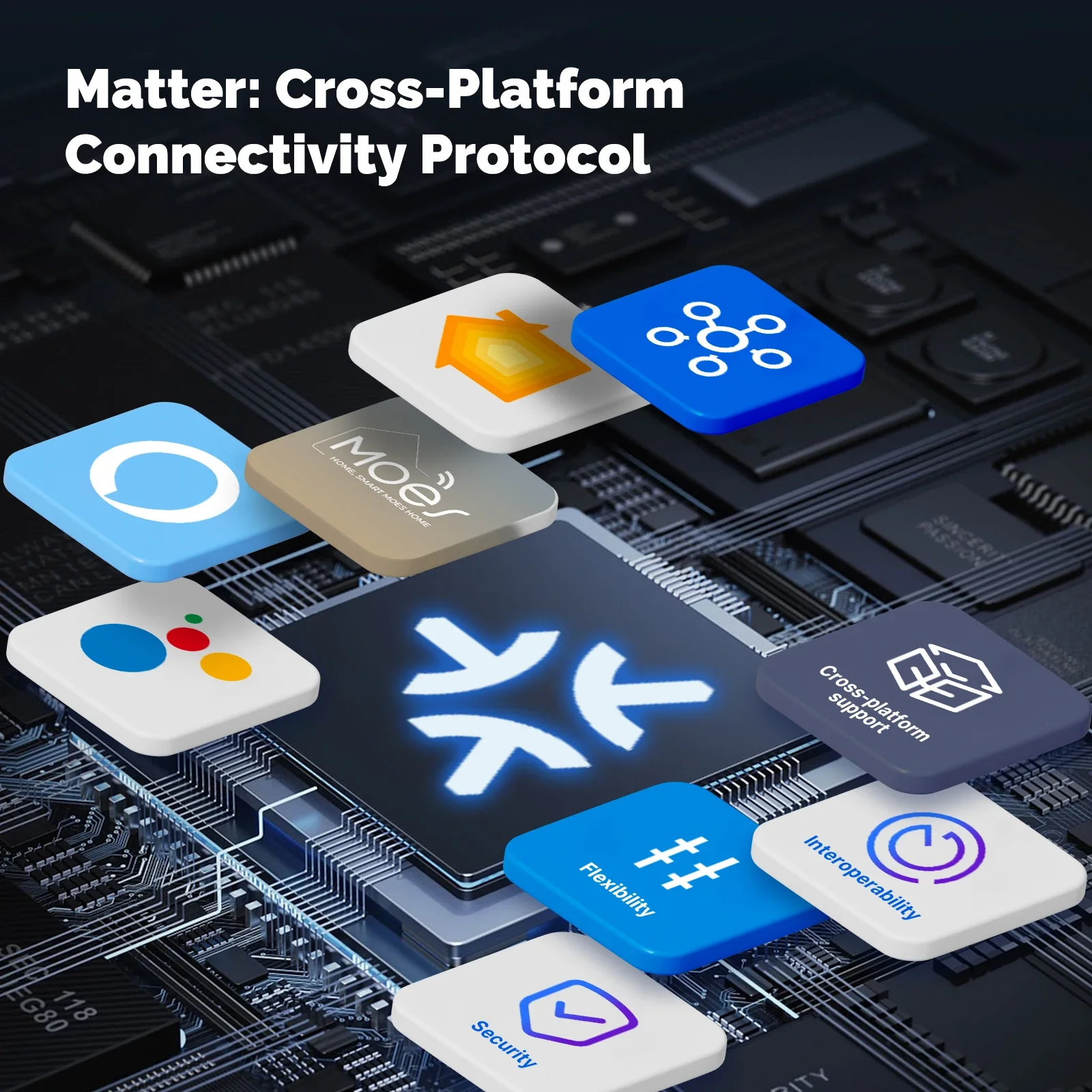 MOES Matter Tuya WiFi Smart Li - огляд і ціна Smart Home Moes