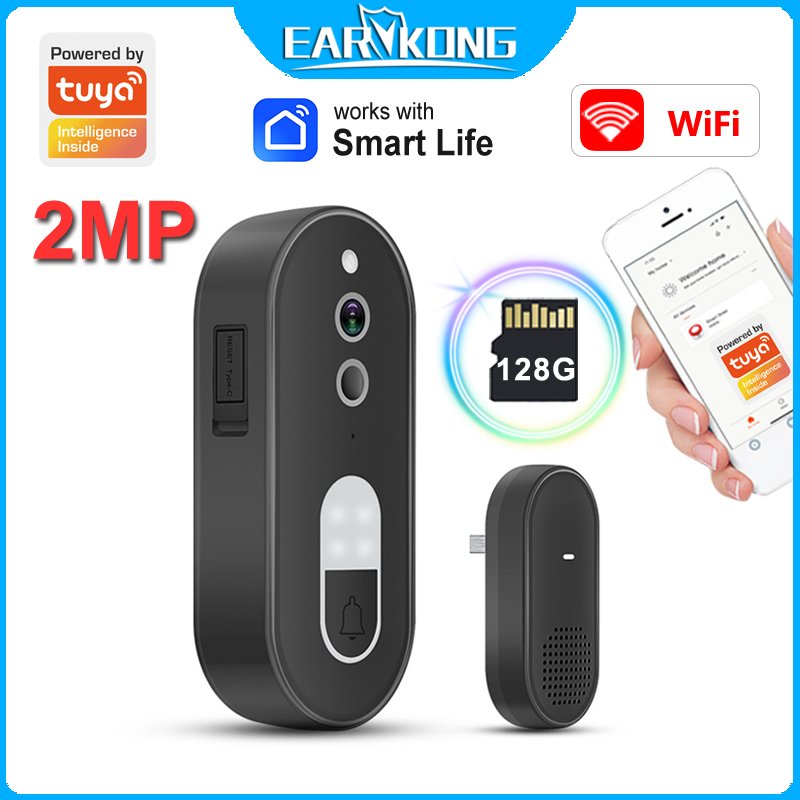 WiFi Video Doorbell Work With  - огляд і ціна Smart Home Video Doorbell