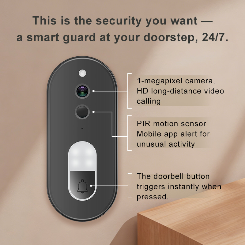WiFi Video Doorbell Work With  - огляд і ціна Smart Home Video Doorbell