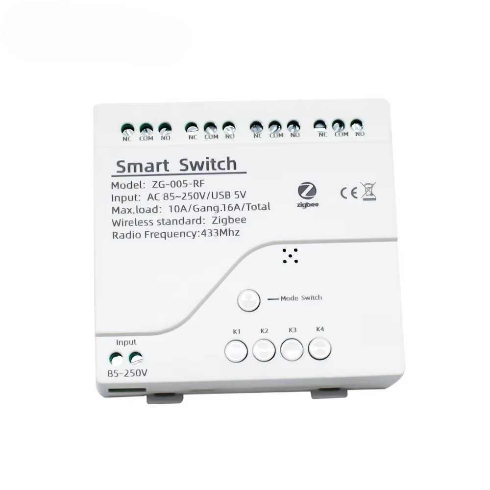Tuya 4CH Zigbee Switch Relay M - огляд і ціна Smart Home Gateway