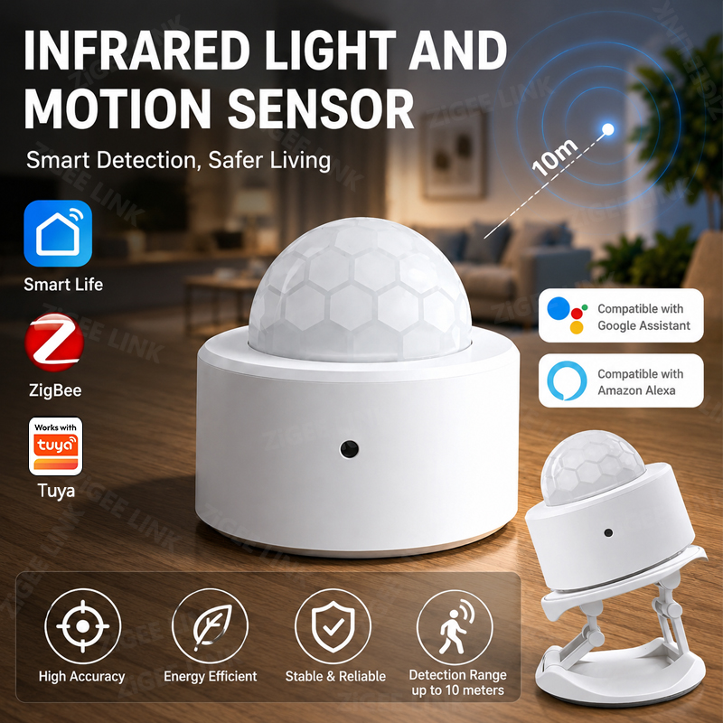 ZigBee 3.0 PIR Motion Sensor W - огляд і ціна Smart Home Gateway