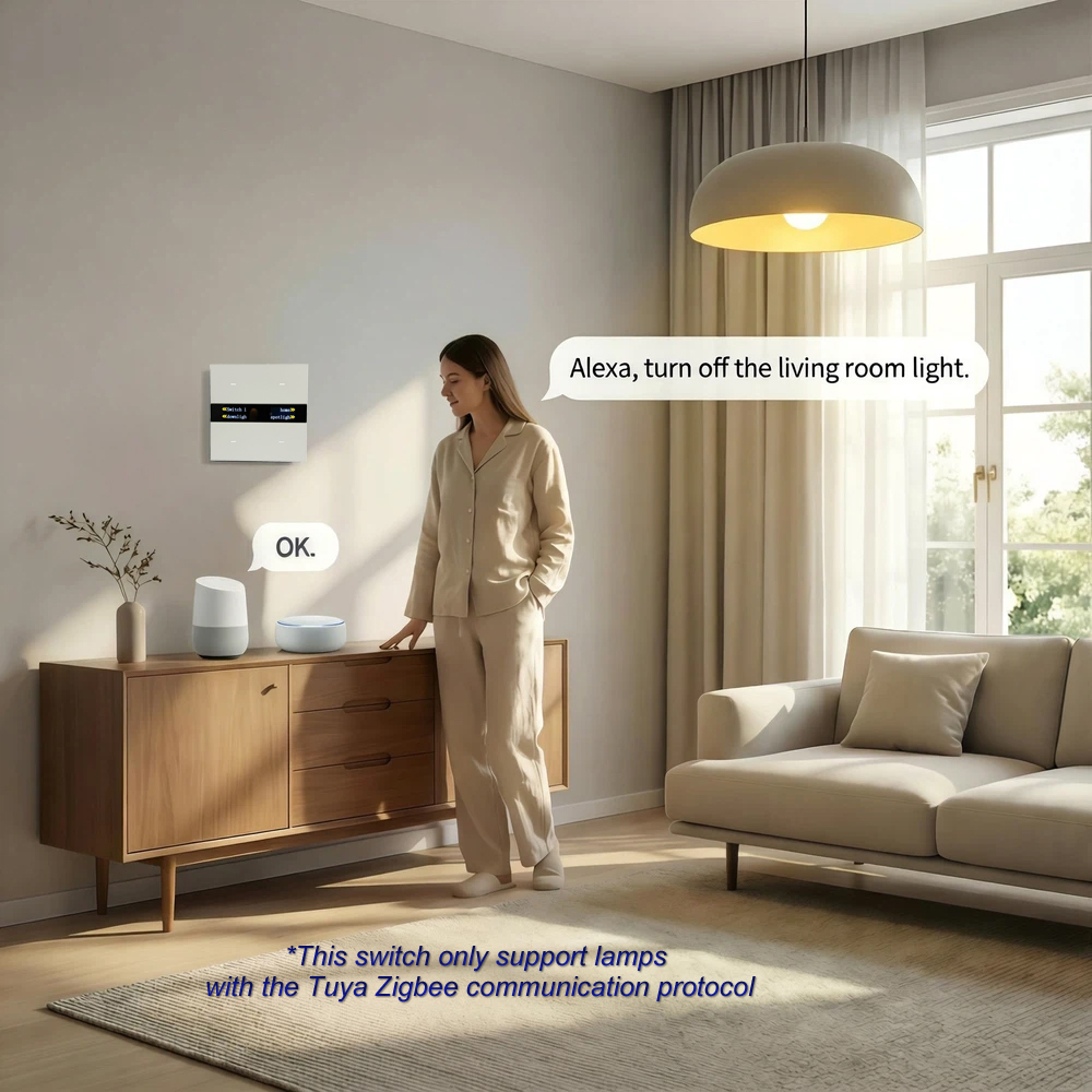M8 Pro Zigbee Smart Switch Pan - огляд і ціна Smart Home Panel