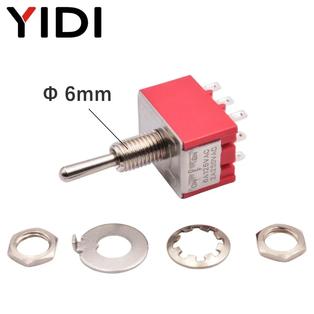 5pcs Red Mini Toggle Switch SP - огляд і ціна Smart Home Gadgets