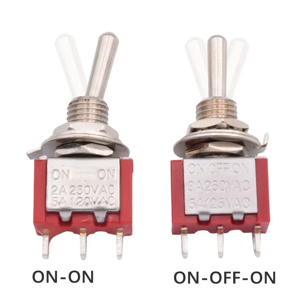 5pcs Red Mini Toggle Switch SP - огляд і ціна Smart Home Gadgets