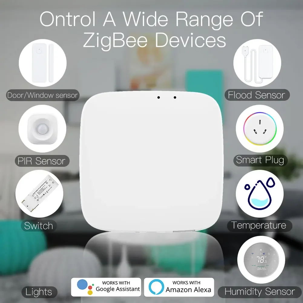 Tuya ZigBee 3.0 Smart Gateway  - огляд і ціна Smart Home Moes