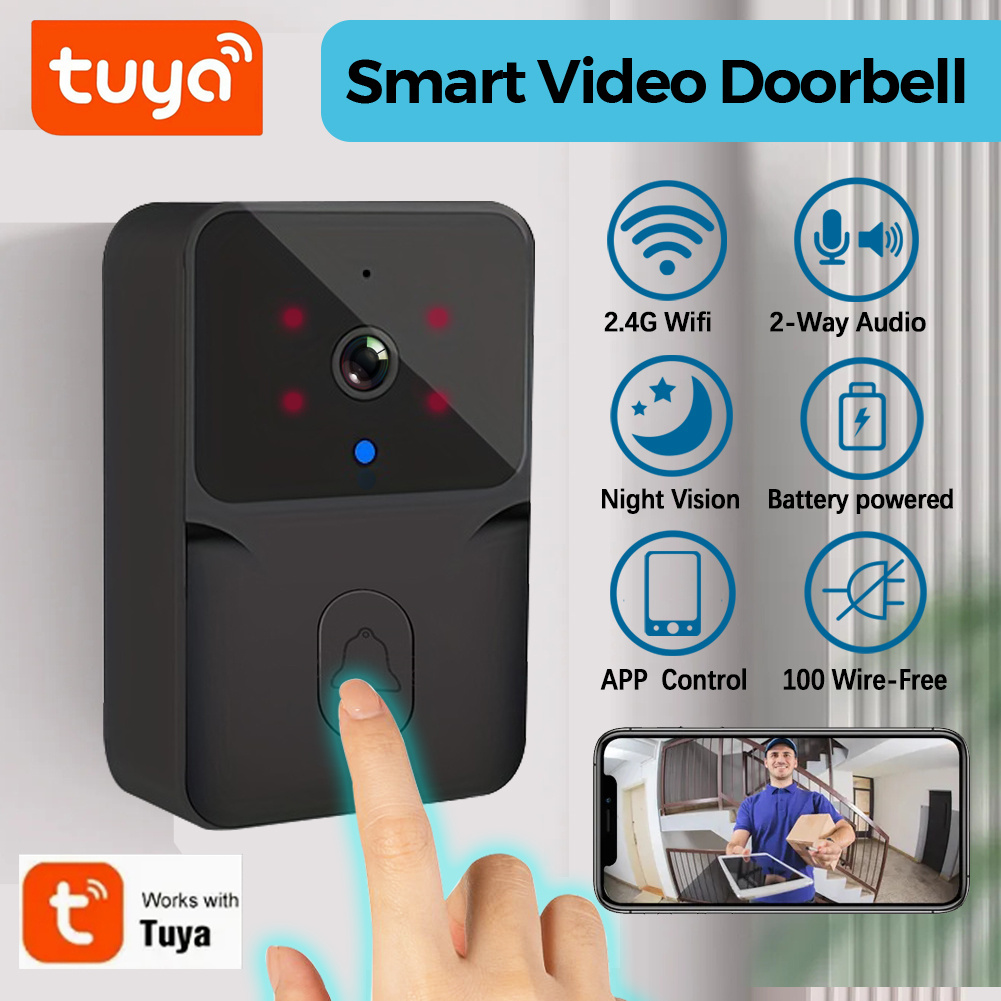 Tuya Wireless Smart Video Door - огляд і ціна Smart Home Video Doorbell