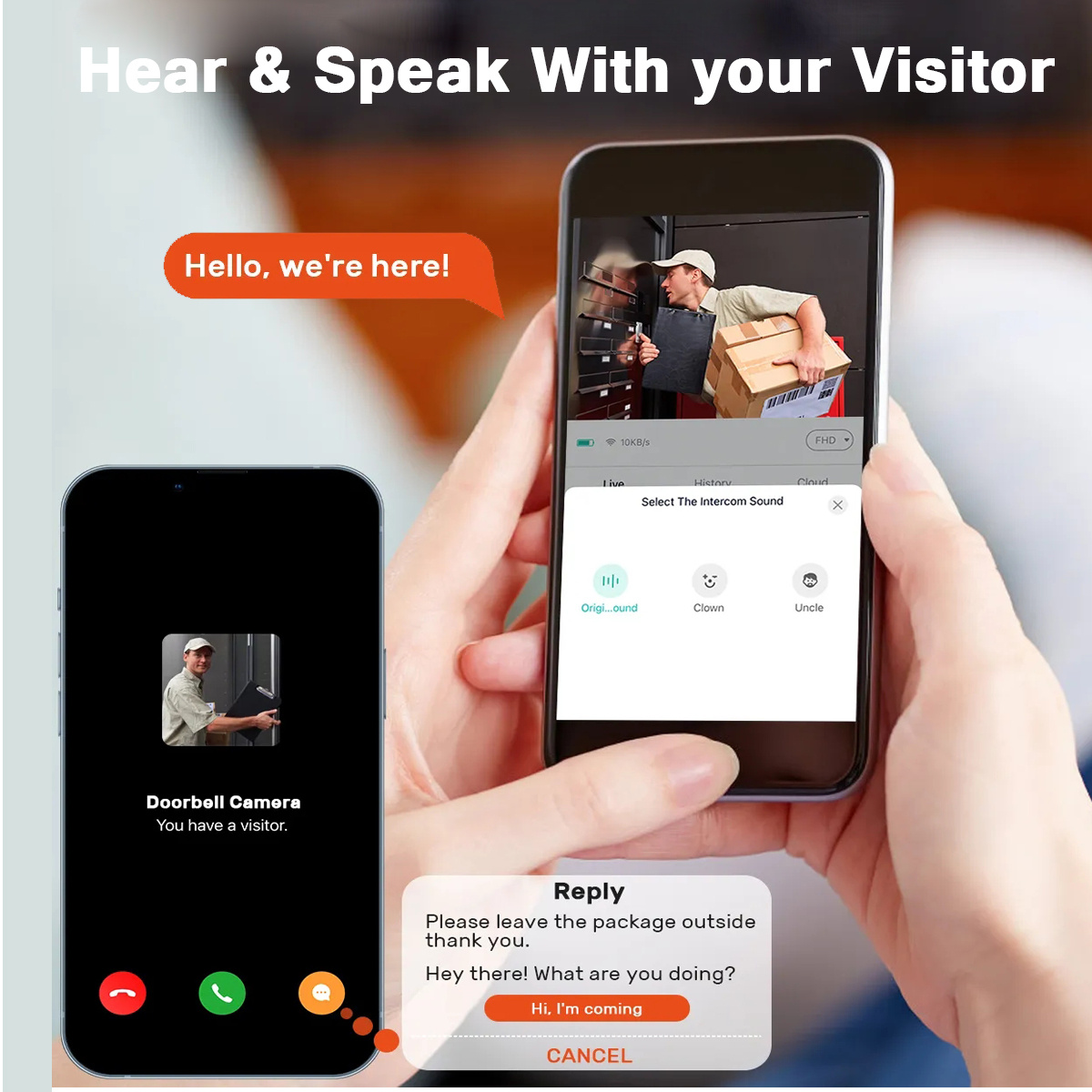Tuya Wireless Smart Video Door - огляд і ціна Smart Home Video Doorbell